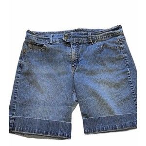 CB Jean Shorts High Rise Button Waist 34”